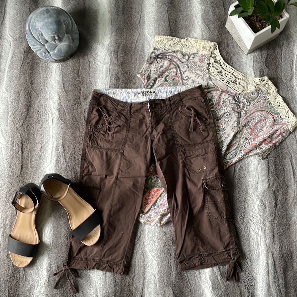 Brown Arizona Jean Co. Bermuda Shorts
